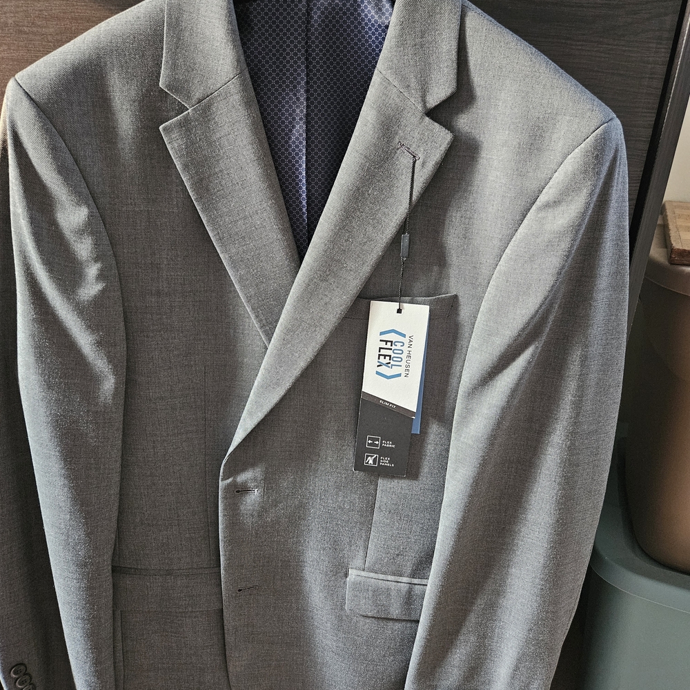 Van Heusen Classic Gray Suit Blazer